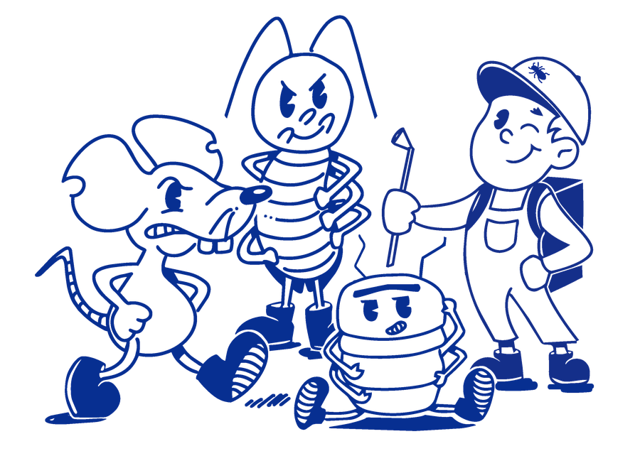 Good Neighbor Pest Co. service illustration